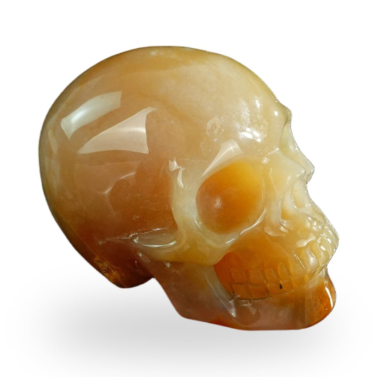 Chalcedony Jasper crystal skull 3" SKH30CJ07 photo 3