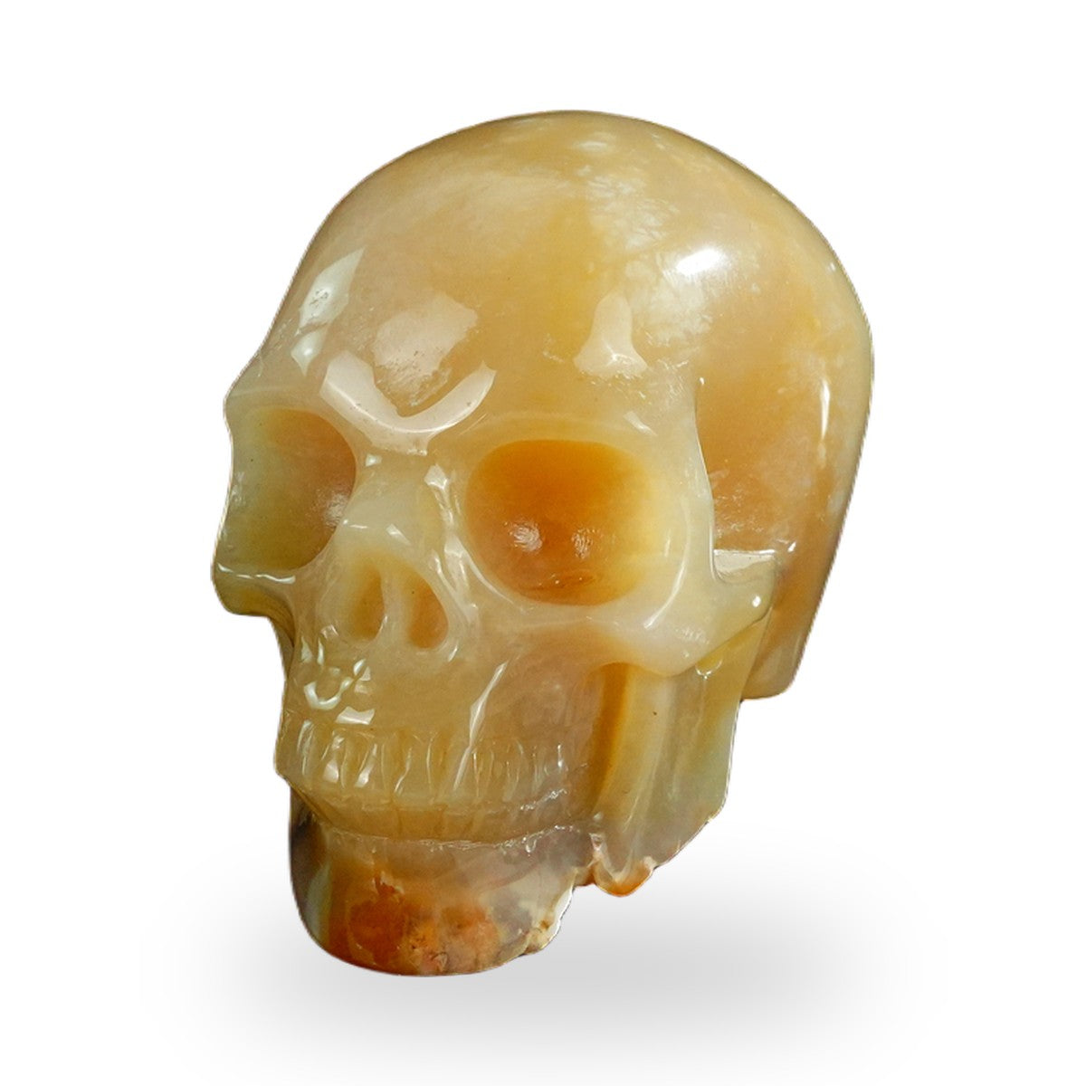 Chalcedony Jasper crystal skull 3" SKH30CJ07 photo 7