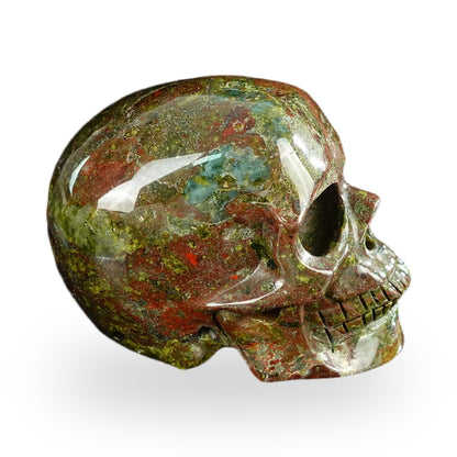 Dragon Blood Jasper crystal skull 2.2" SKH20DB02 photo 5