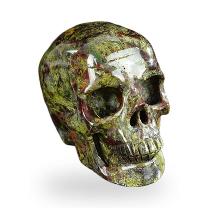 Dragon Blood Jasper crystal skull 2.2" SKH20DB03 photo 2