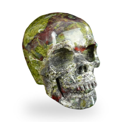 Dragon Blood Jasper crystal skull 2.2" SKH20DB06 photo 2