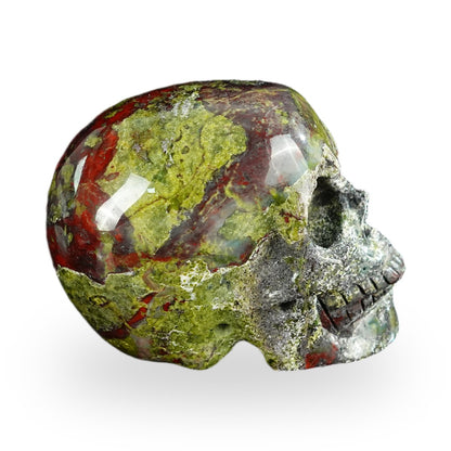 Dragon Blood Jasper crystal skull 2.2" SKH20DB06 photo 5