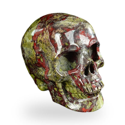 Dragon Blood Jasper crystal skull 2.2" SKH20DB07 photo 3