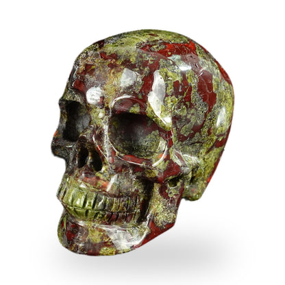Dragon Blood Jasper crystal skull 2.2" SKH20DB12 photo 2