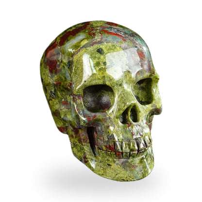 Dragon Blood Jasper crystal skull 2.2" SKH20DB17 photo 2