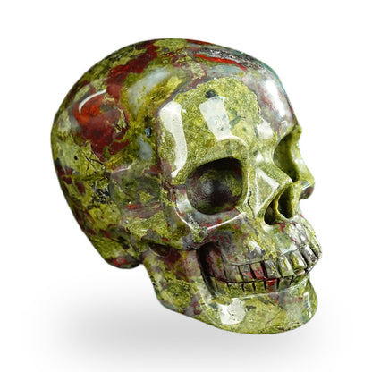 Dragon Blood Jasper crystal skull 2.2" SKH20DB17 photo 3