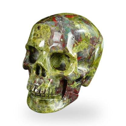 Dragon Blood Jasper crystal skull 2.2" SKH20DB17 photo 8