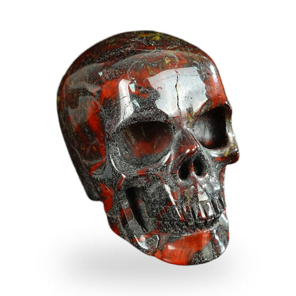 Dragon Blood Jasper crystal skull 2.2" SKH20DB19 photo 2
