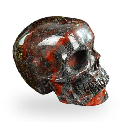 Dragon Blood Jasper crystal skull 2.2" SKH20DB19 photo 4