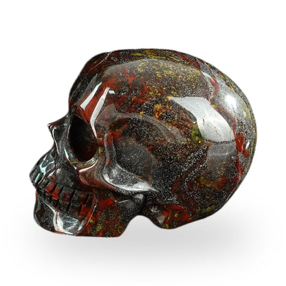 Dragon Blood Jasper crystal skull 2.2" SKH20DB19 photo 6