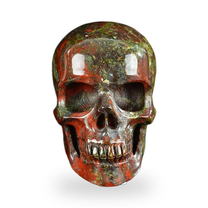 Dragon Blood Jasper crystal skull 2.2" SKH20DB20 photo 1