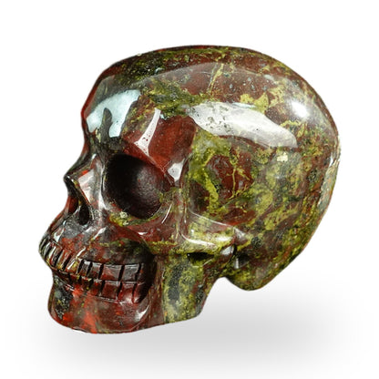 Dragon Blood Jasper crystal skull 2.2" SKH20DB20 photo 7