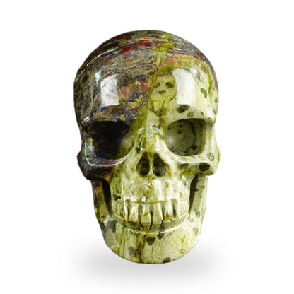 Dragon Blood Jasper crystal skull 3" SKH30DB03 photo 1