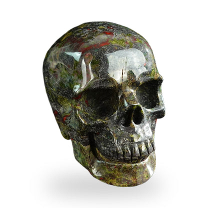 Dragon Blood Jasper crystal skull 3" SKH30DB05 photo 2