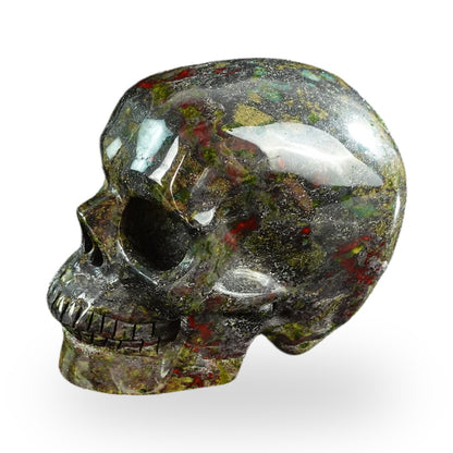 Dragon Blood Jasper crystal skull 3" SKH30DB05 photo 7