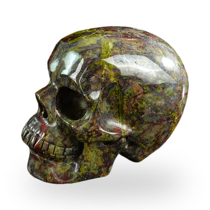 Dragon Blood Jasper crystal skull 3" SKH30DB06 photo 7