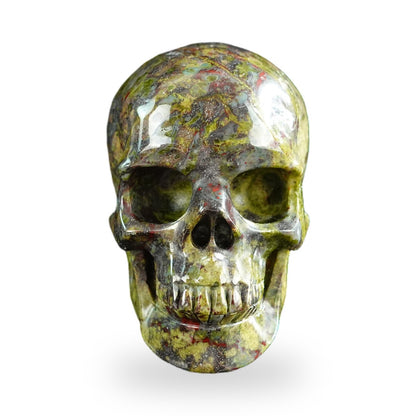 Dragon Blood Jasper crystal skull 3" SKH30DB11 photo 1