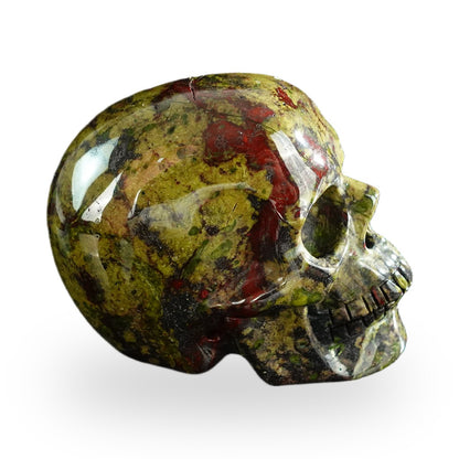 Dragon Blood Jasper crystal skull 3" SKH30DB15 photo 5