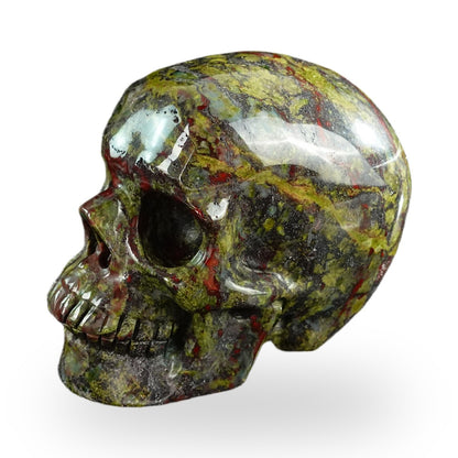 Dragon Blood Jasper crystal skull 3" SKH30DB16 photo 7