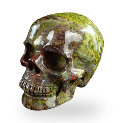 Dragon Blood Jasper crystal skull 3" SKH30DB20 photo 8