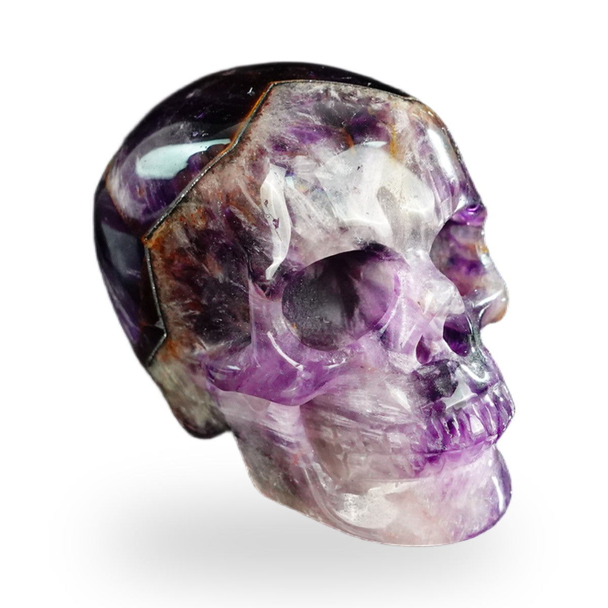 Dream Amethyst crystal skull 2.2" SKH20AM02 photo 3