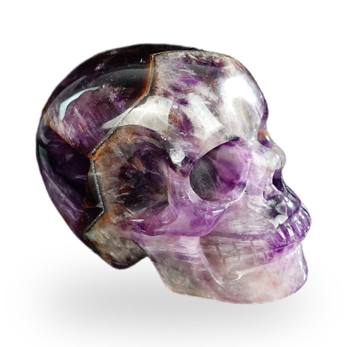 Dream Amethyst crystal skull 2.2" SKH20AM02 photo 4