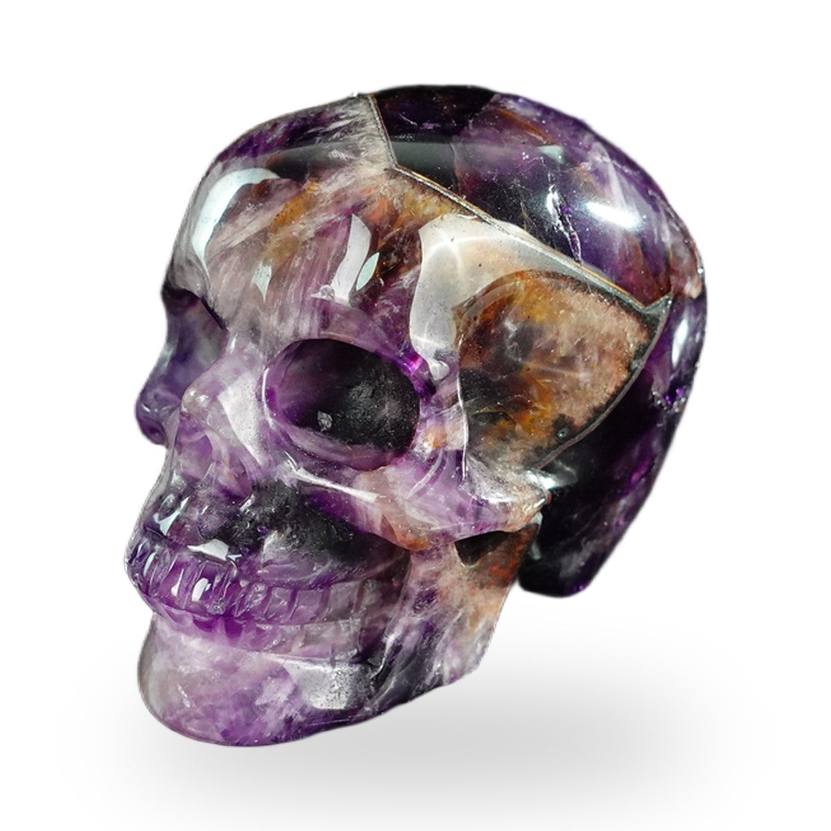 Dream Amethyst crystal skull 2.2" SKH20AM02 photo 8