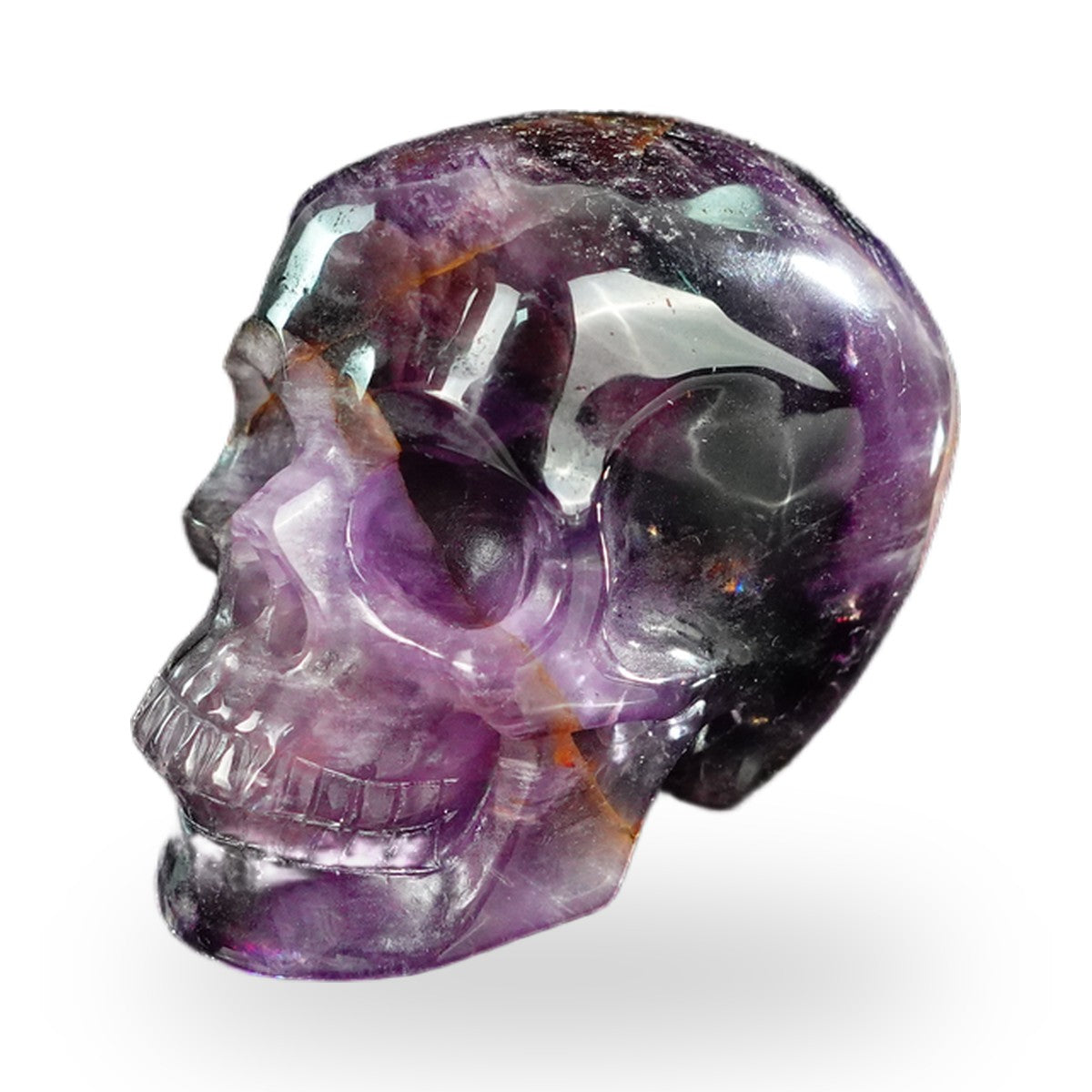 Dream Amethyst crystal skull 2.2" SKH20AM03 photo 7