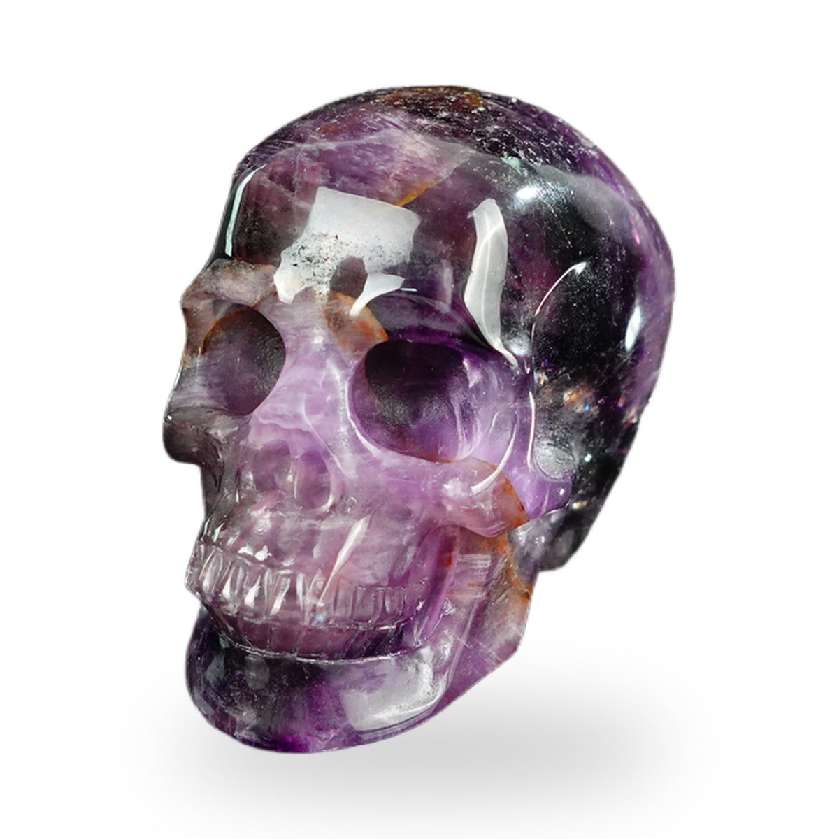 Dream Amethyst crystal skull 2.2" SKH20AM03 photo 8