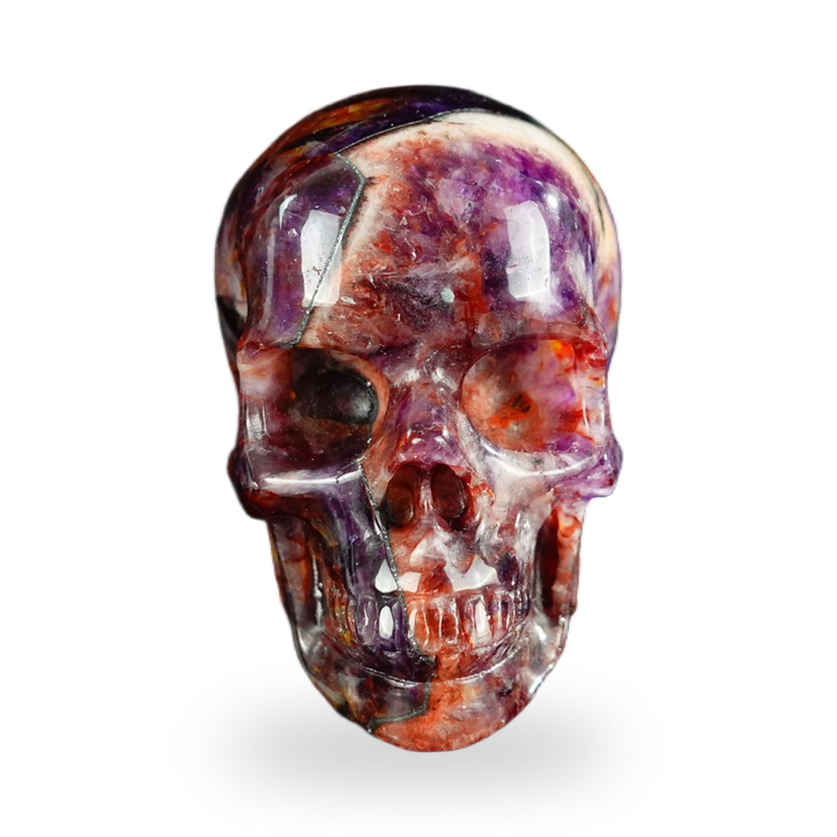 Dream Amethyst crystal skull 2.2" SKH20AM04 photo 1