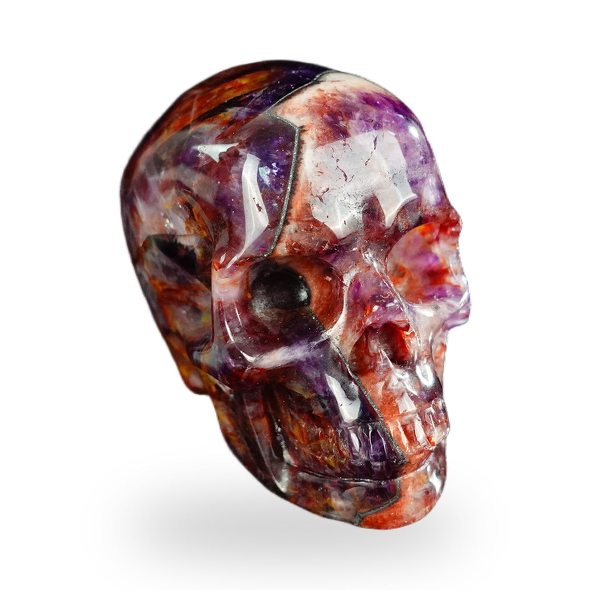 Dream Amethyst crystal skull 2.2" SKH20AM04 photo 3