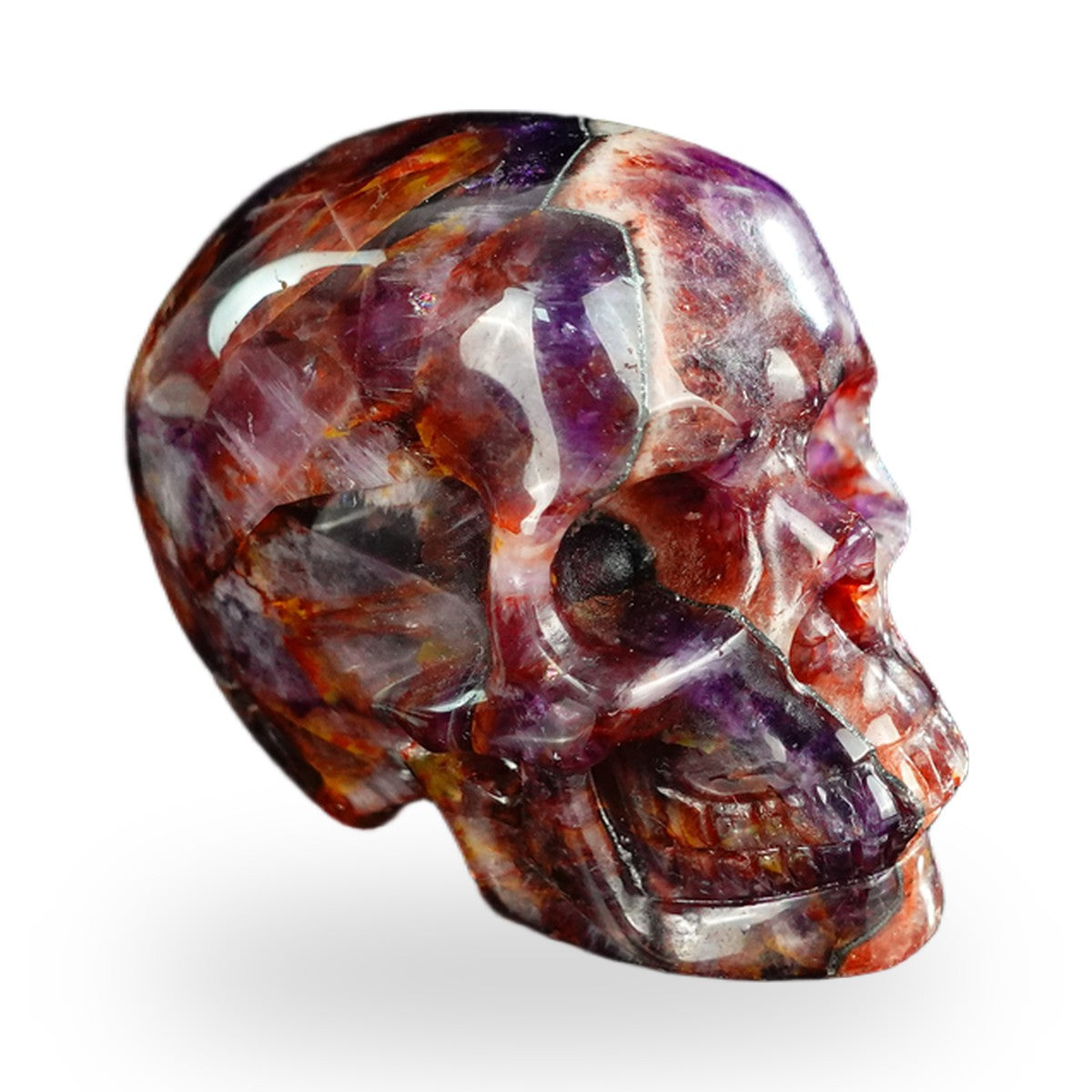Dream Amethyst crystal skull 2.2" SKH20AM04 photo 4