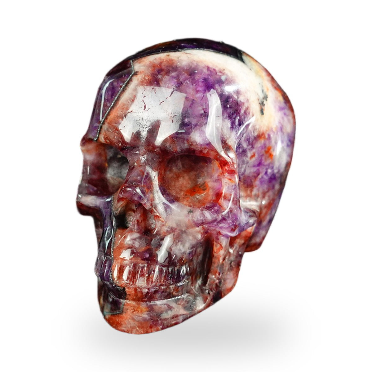 Dream Amethyst crystal skull 2.2" SKH20AM04 photo 8