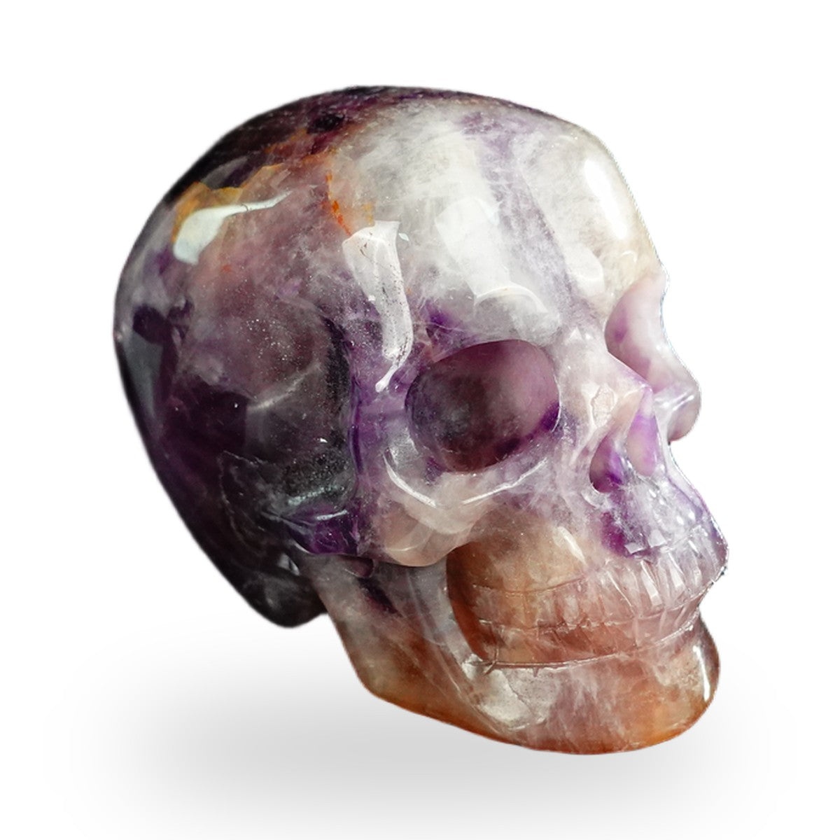 Dream Amethyst crystal skull 2.2" SKH20AM05 photo 3