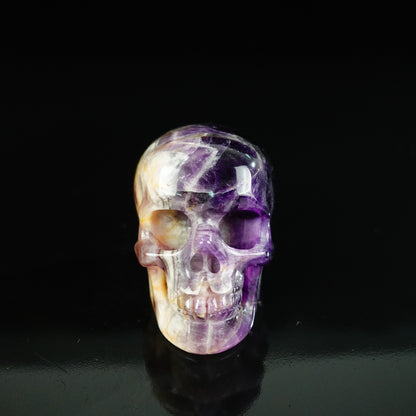 Dream Amethyst crystal skull 2.2" SKH20AM06 photo 1