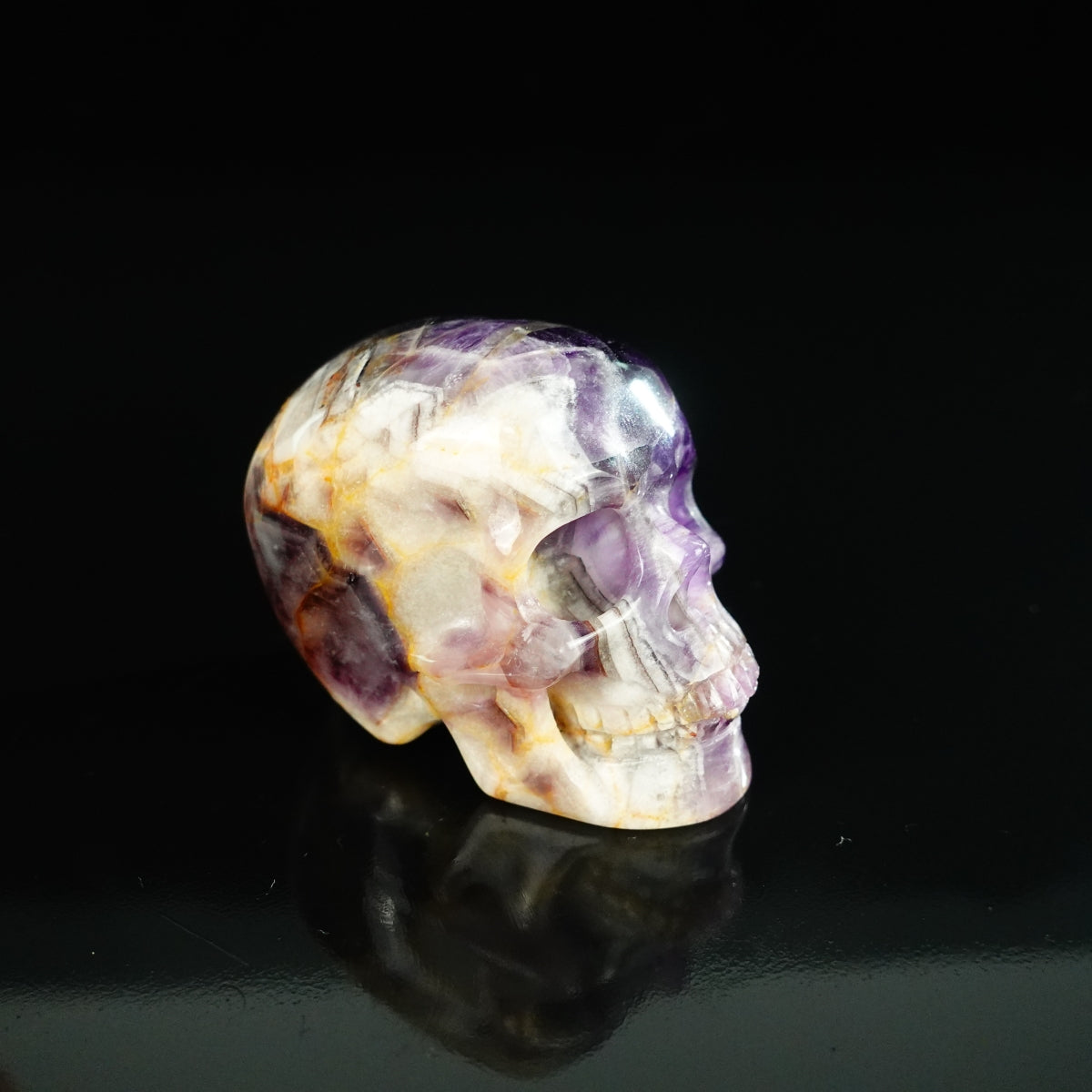 Dream Amethyst crystal skull 2.2" SKH20AM06 photo 3