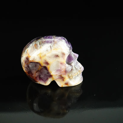 Dream Amethyst crystal skull 2.2" SKH20AM06 photo 4