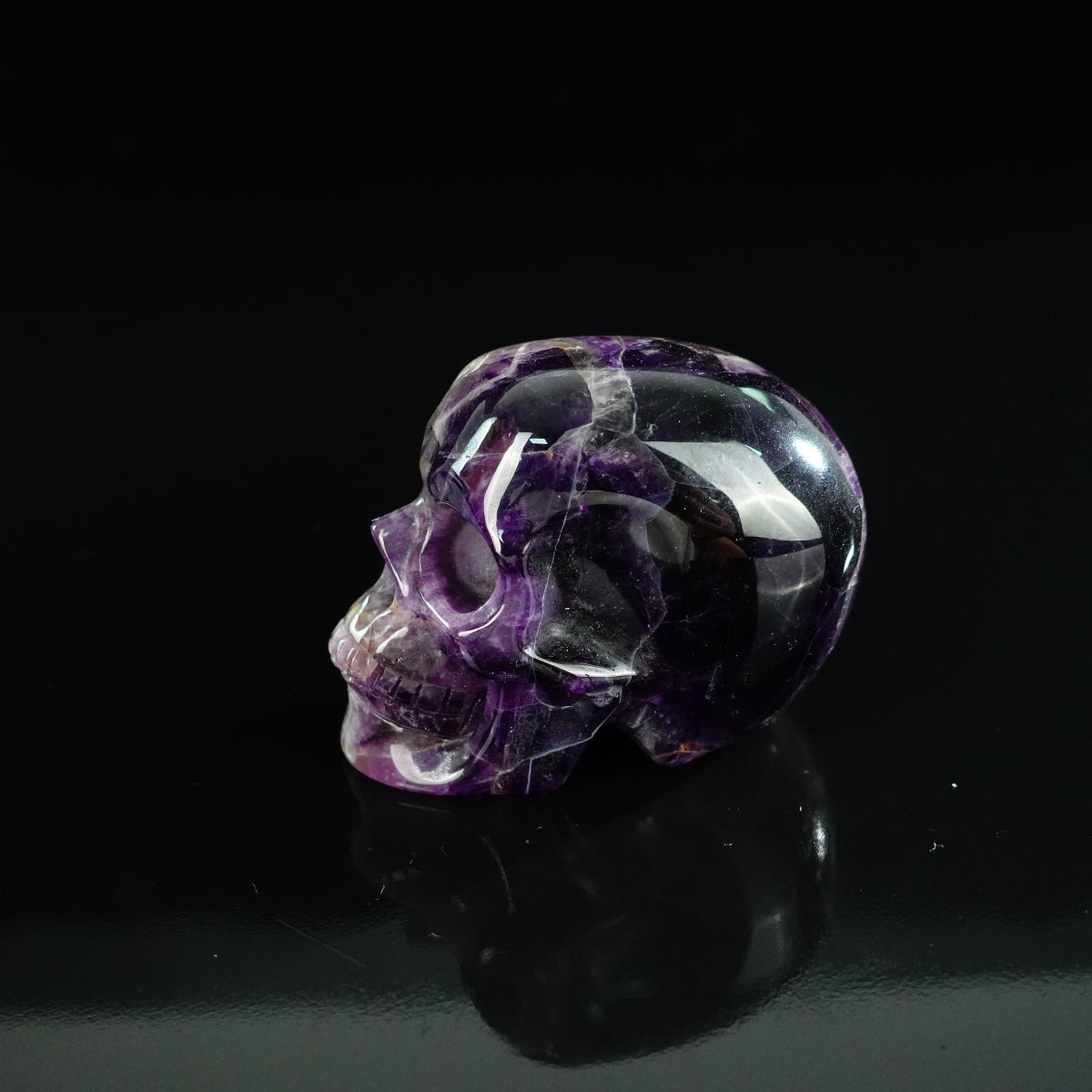 Dream Amethyst crystal skull 2.2" SKH20AM06 photo 6