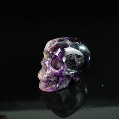 Dream Amethyst crystal skull 2.2" SKH20AM06 photo 7