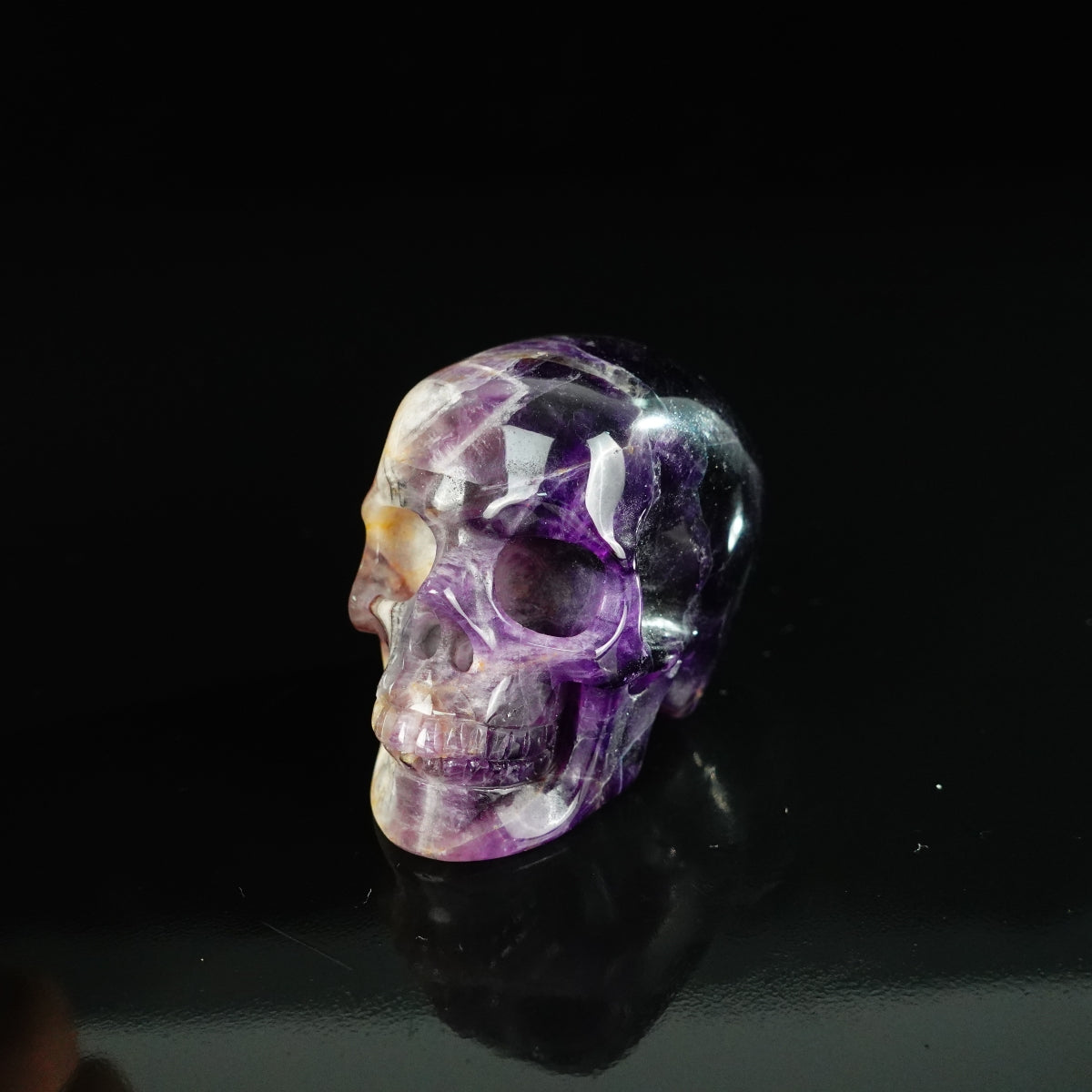 Dream Amethyst crystal skull 2.2" SKH20AM06 photo 8