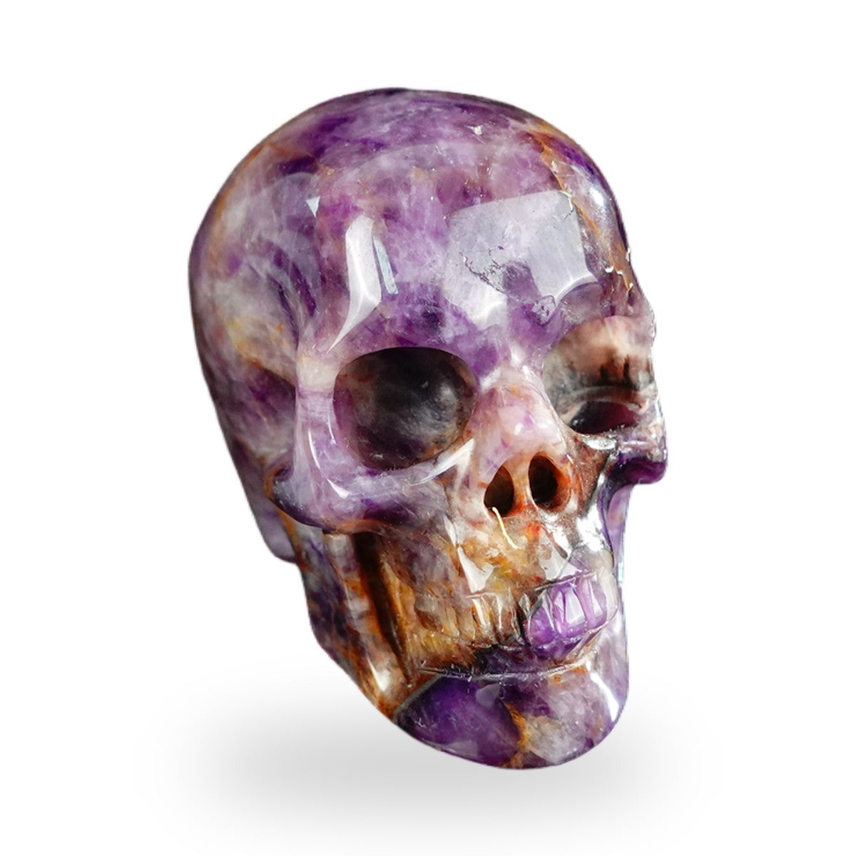 Dream Amethyst crystal skull 2.2" SKH20AM07 photo 2