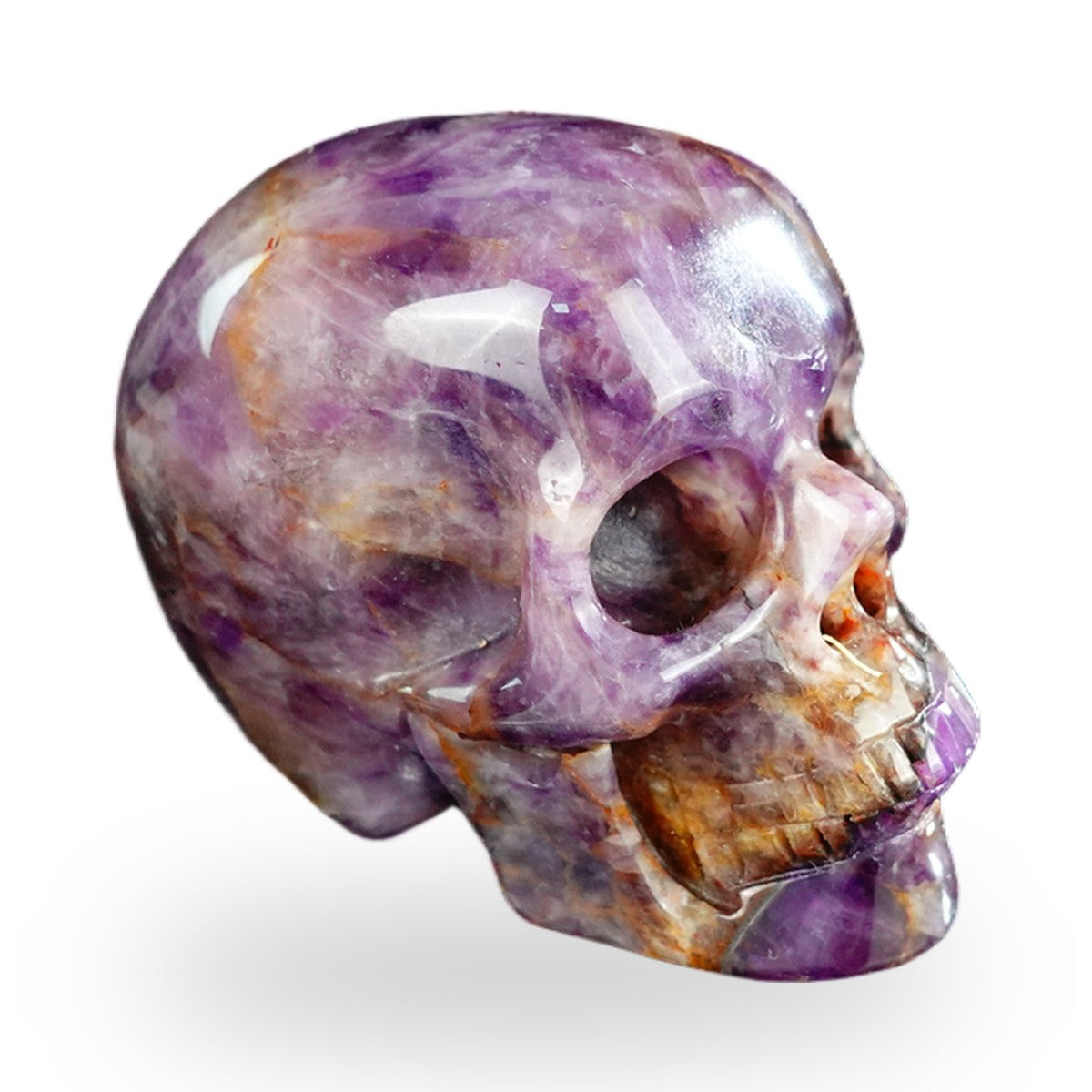 Dream Amethyst crystal skull 2.2" SKH20AM07 photo 4