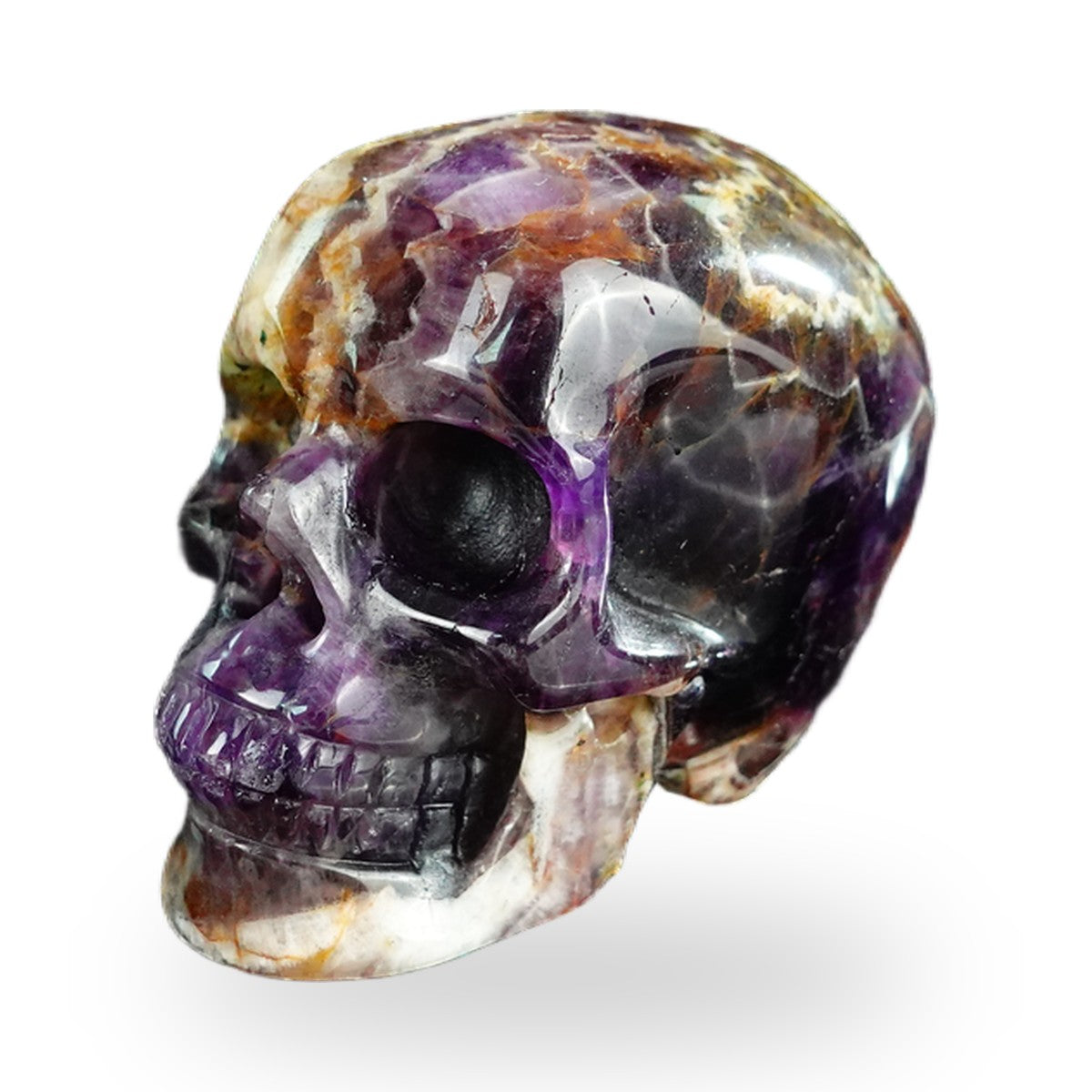 Dream Amethyst crystal skull 2.2" SKH20AM08 photo 8