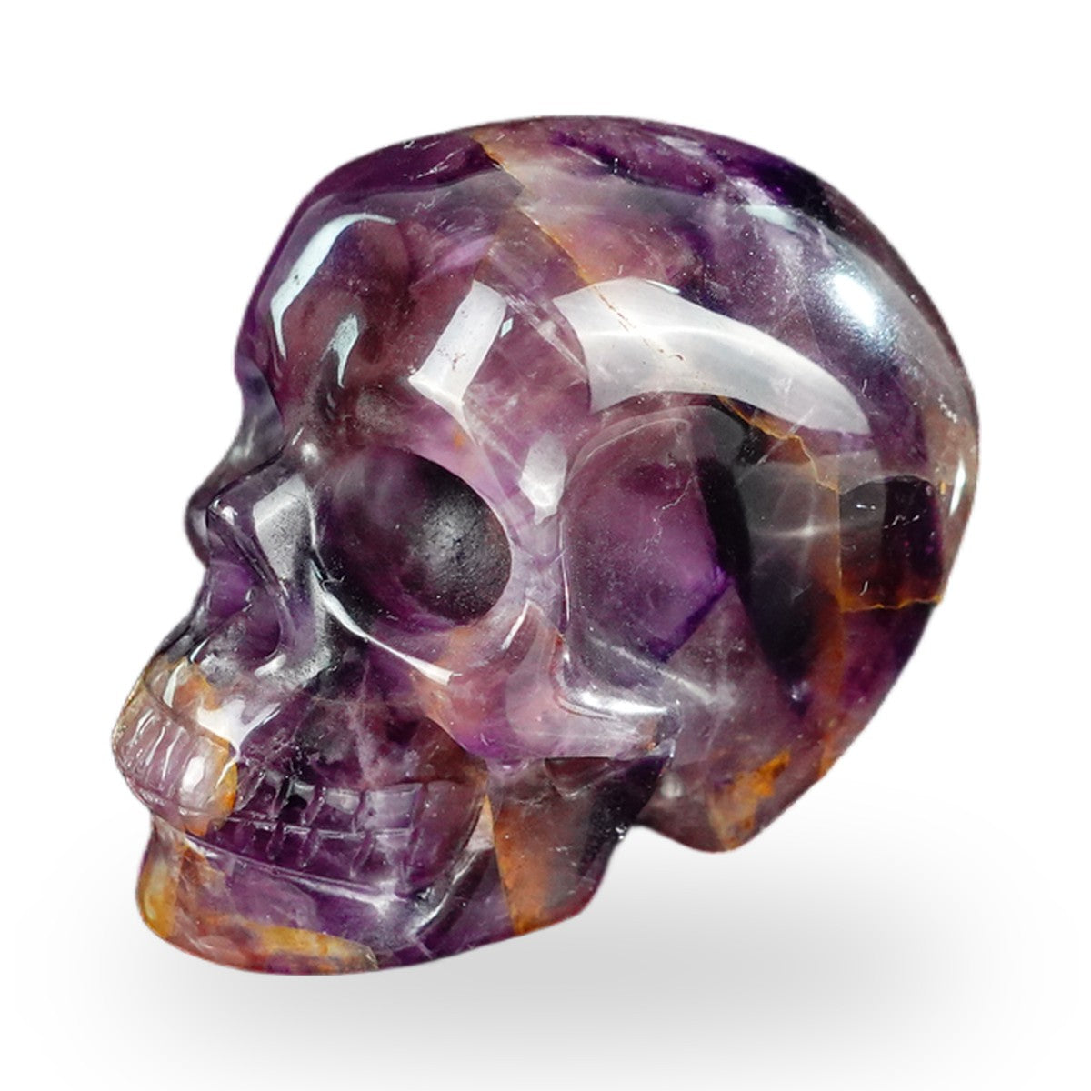 Dream Amethyst crystal skull 2.2" SKH20AM10 photo 7