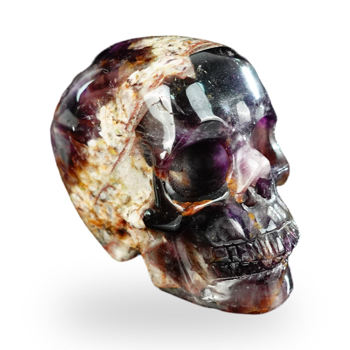 Dream Amethyst crystal skull 2.2" SKH20AM11 photo 3