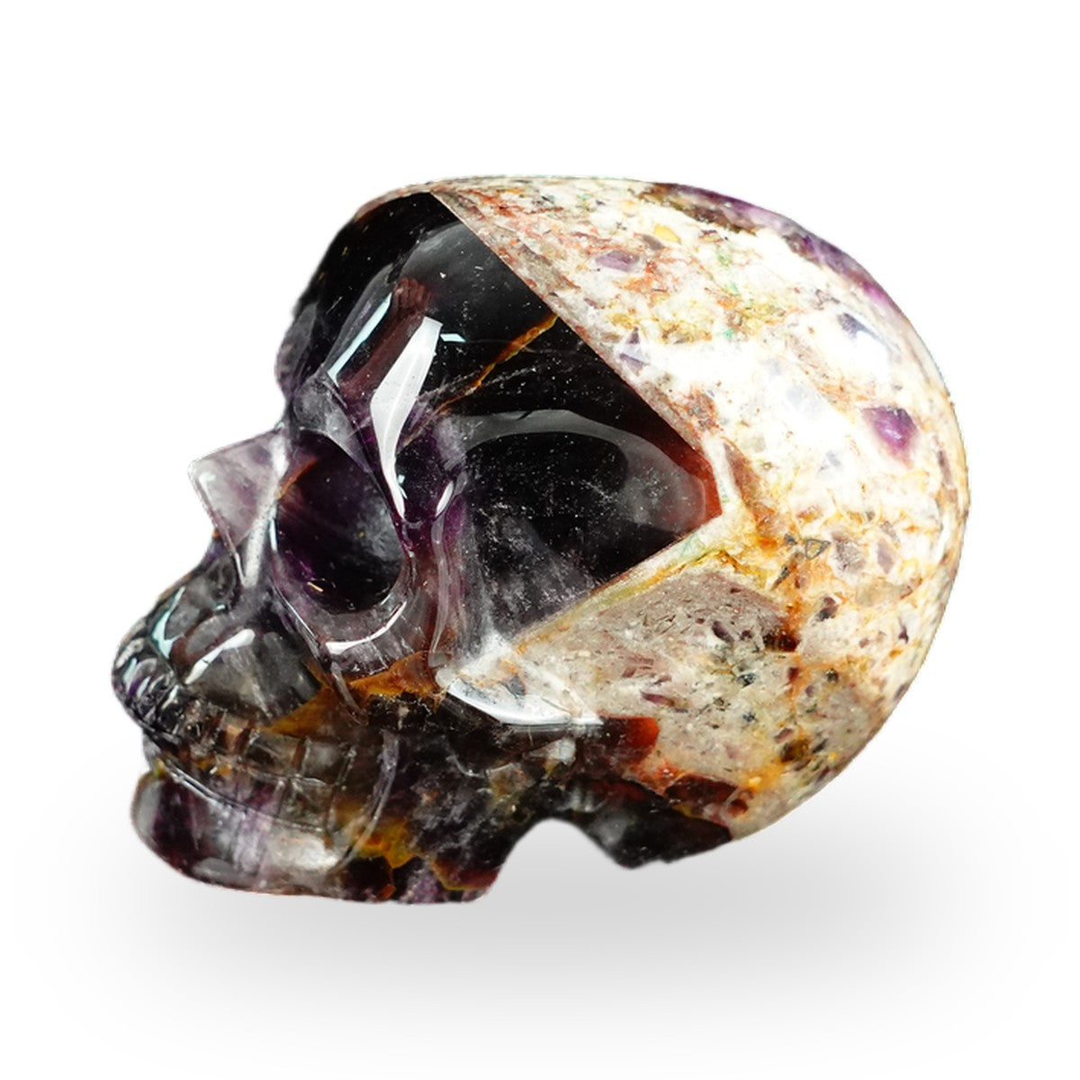 Dream Amethyst crystal skull 2.2" SKH20AM11 photo 6