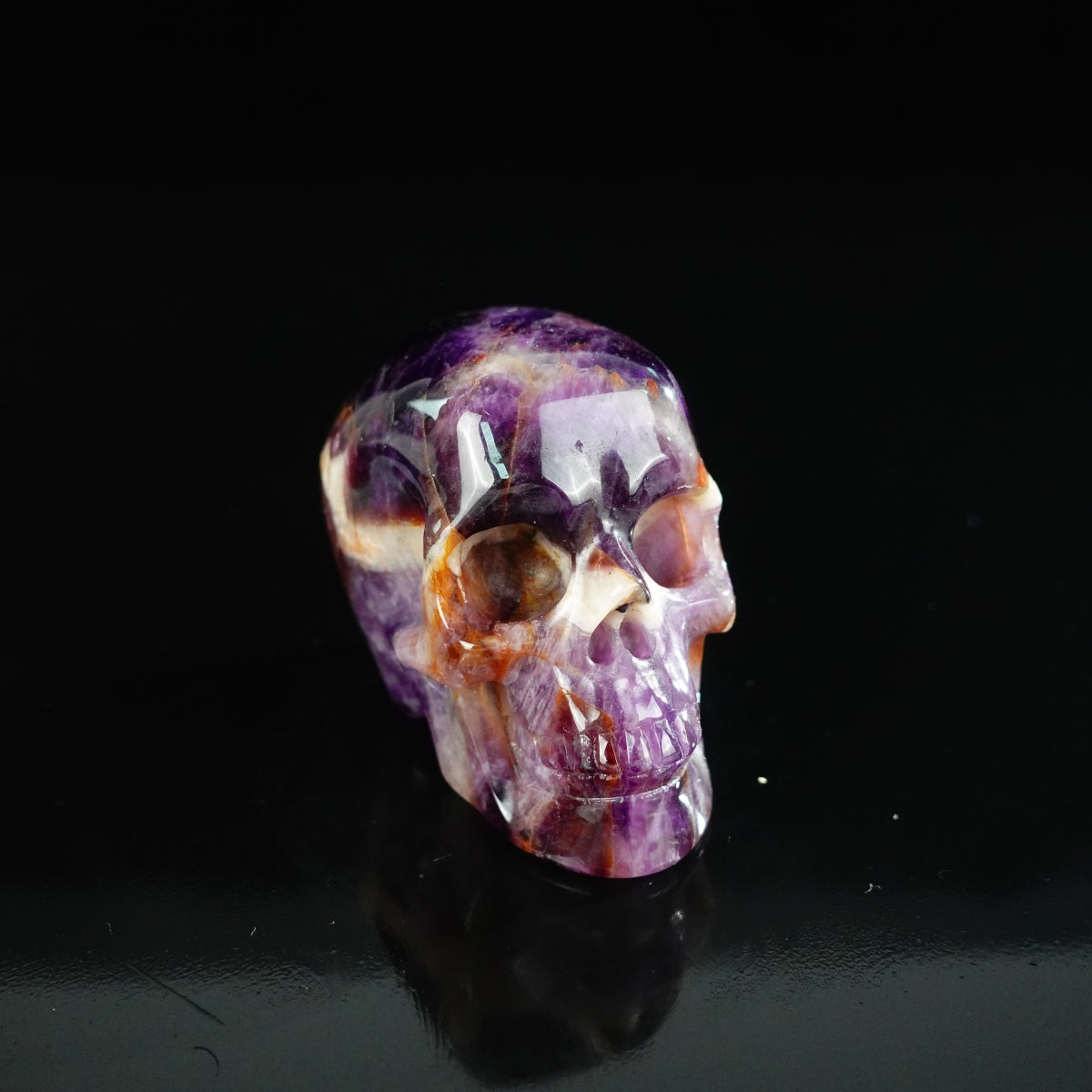 Dream Amethyst crystal skull 2.2" SKH20AM12 photo 2
