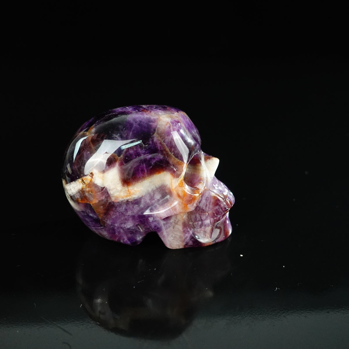 Dream Amethyst crystal skull 2.2" SKH20AM12 photo 4
