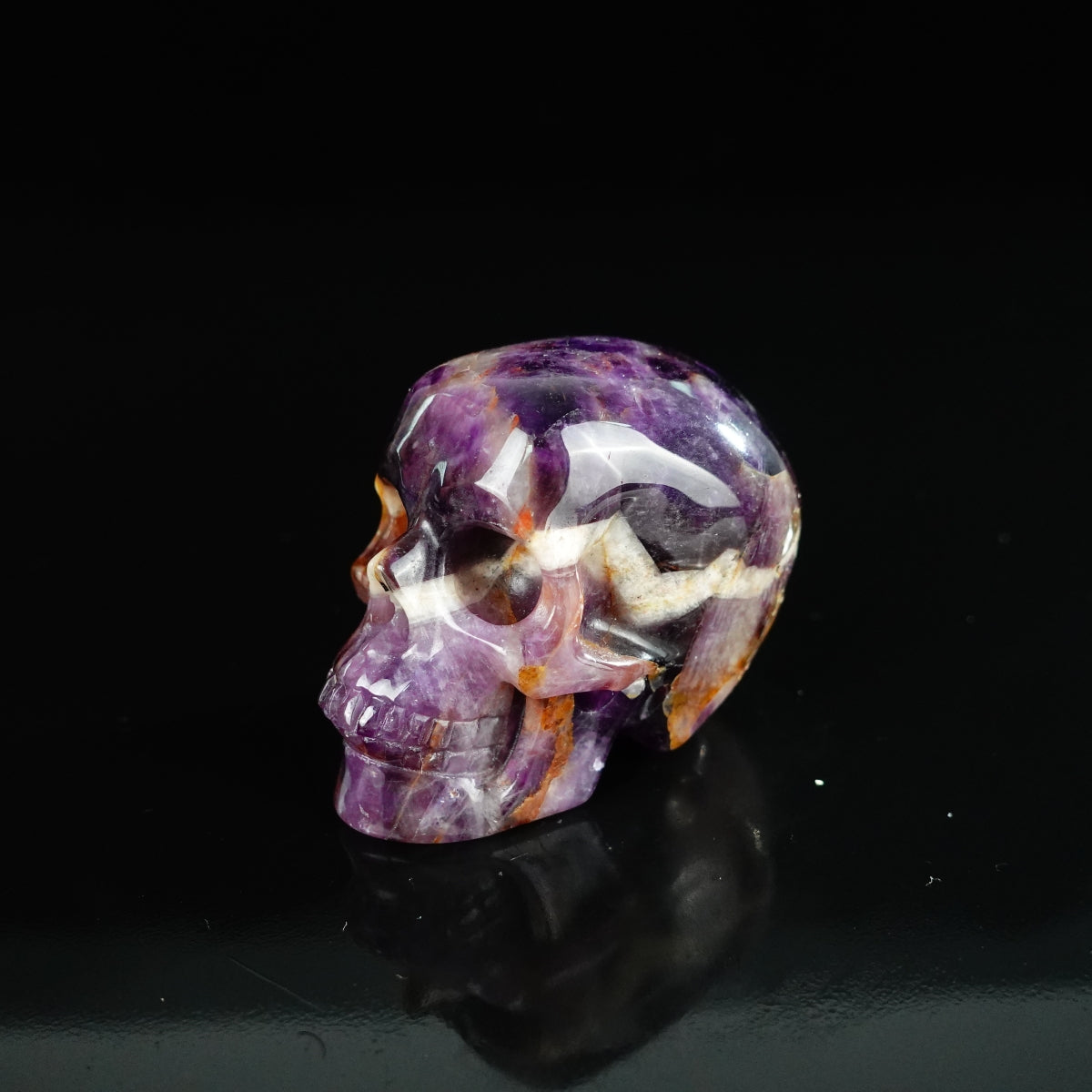 Dream Amethyst crystal skull 2.2" SKH20AM12 photo 7