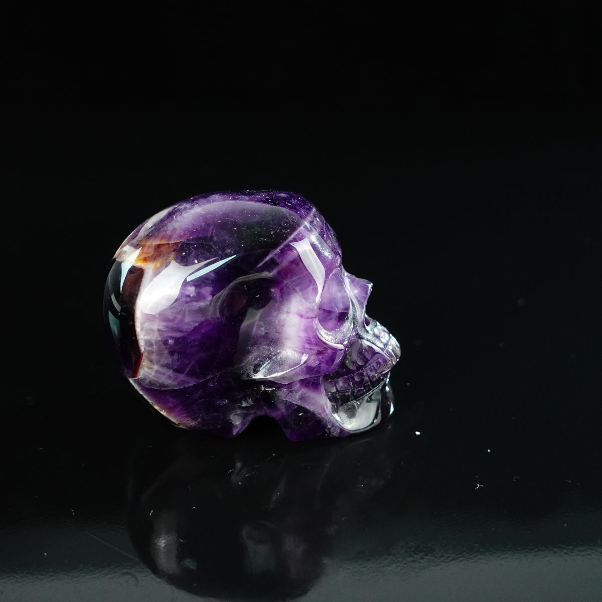 Dream Amethyst crystal skull 2.2" SKH20AM13 photo 4